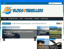 Tablet Screenshot of blogs4travellers.fr